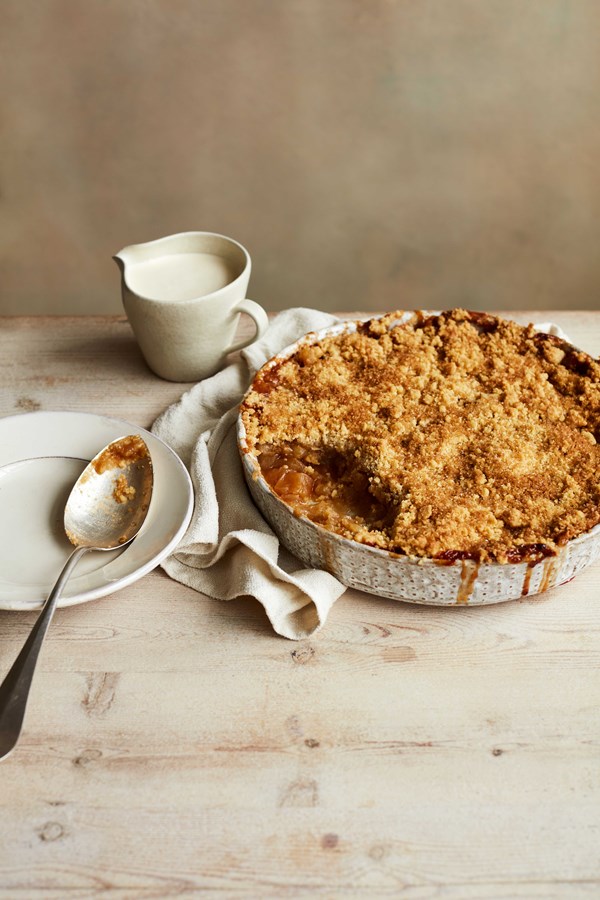 Apple crumble