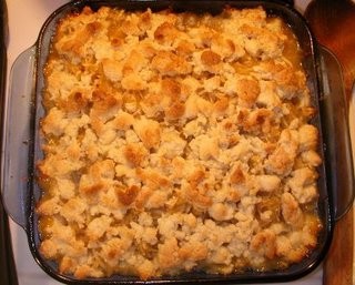 Apple crumble