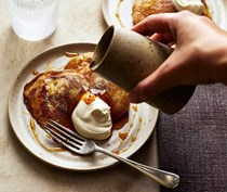 Apple drop scones