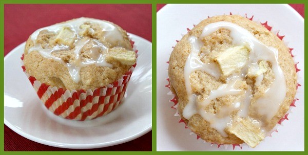 Apple fritter muffins