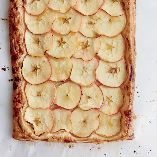 Apple-ginger crostata