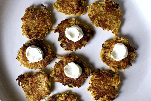 Apple latkes