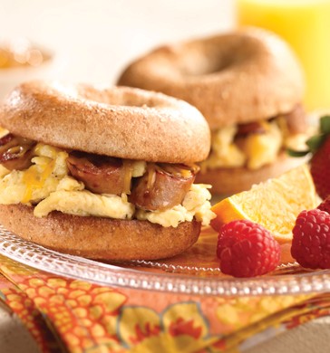 Apple maple chicken sausage sliders