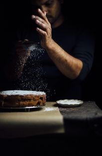 Apple masala chai cake