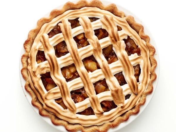 Apple meringue pie