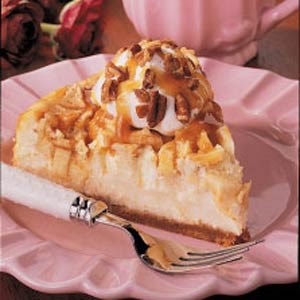 Apple-of-your-eye cheesecake