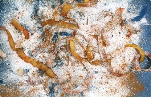 Apple-peel twigs