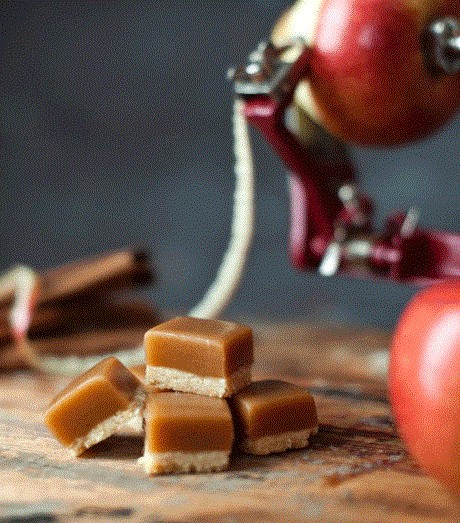 Apple pie caramels