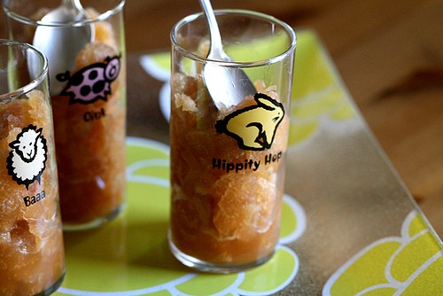 Apple pie granita