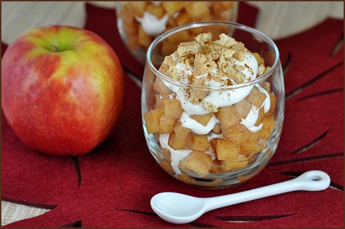 Apple pie parfaits