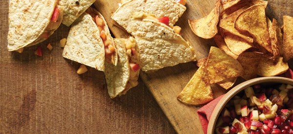 Apple pie quesadillas 
