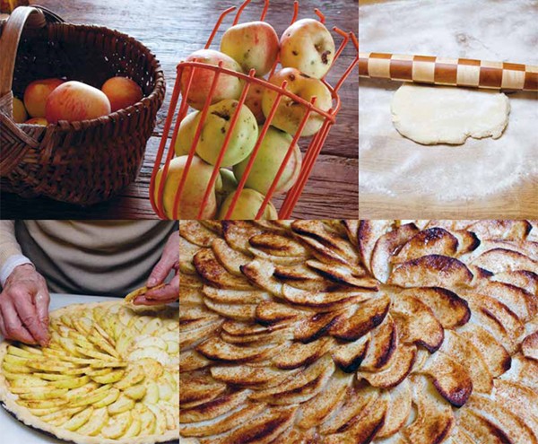 Apple pizza