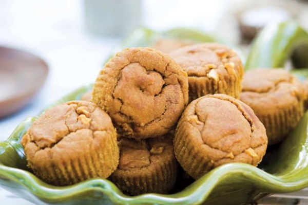 Apple-pumpkin muffins