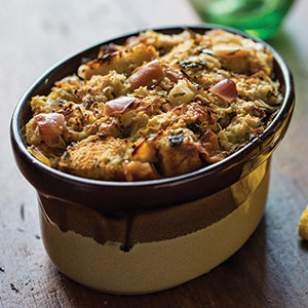 Apple-sauerkraut stuffing