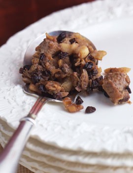 Apple shallot stuffing