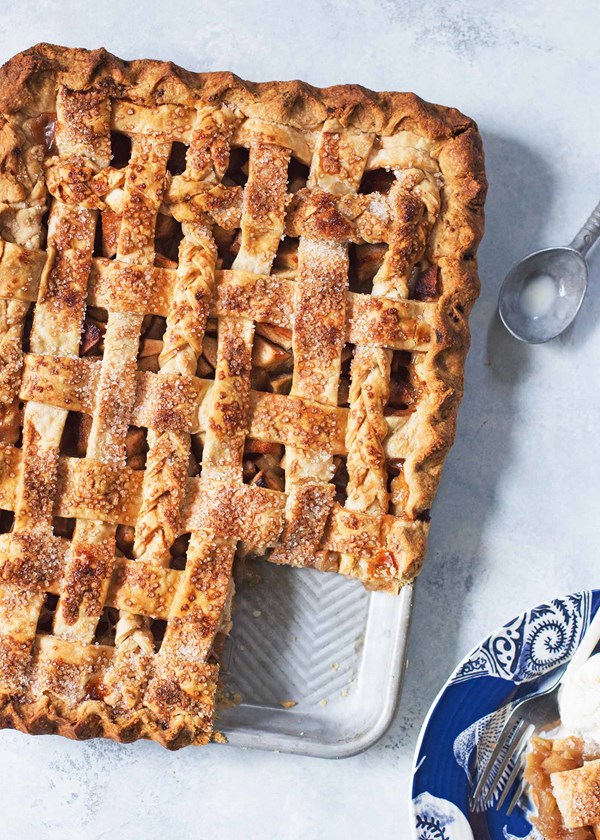 Apple slab  pie