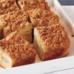 Apple streusel coffee cake