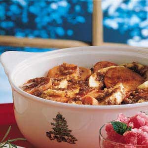 Apple sweet potato bake  