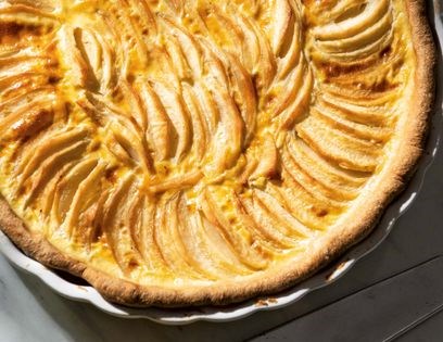 Apple tart à l'Alsacienne