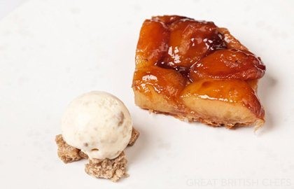Apple tart Tatin