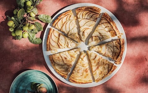 Apple tarte fine