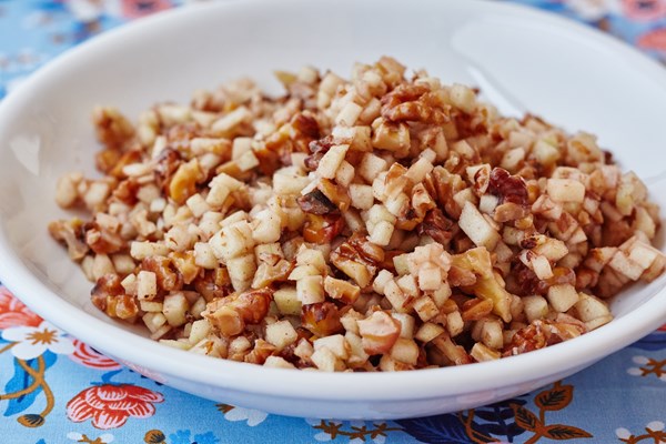 Apple walnut charoset