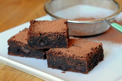Applesauce brownies