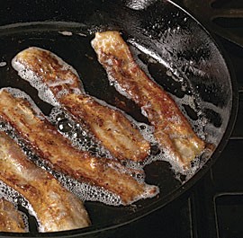 Applewood-smoked bacon