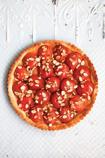 Apricot-almond tart