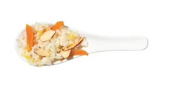 Apricot and almond rice
