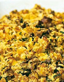 Apricot and chestnut stuffing