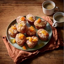 Apricot, cardamom and sesame friands