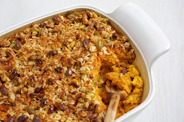 Apricot carrot casserole (Porkkanalaatikko)