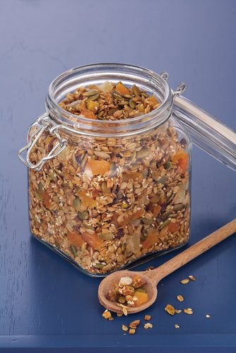 Apricot ginger granola