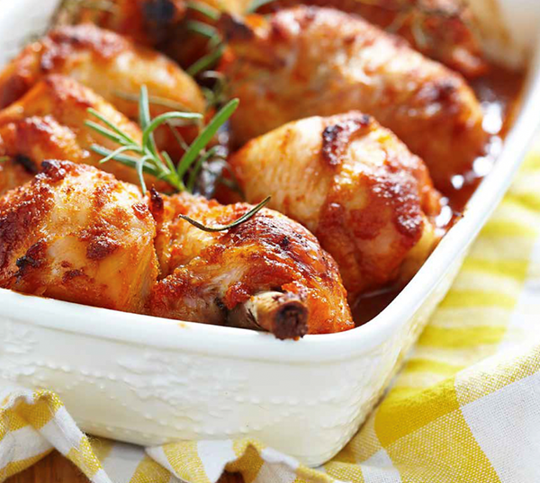 Apricot jam chicken