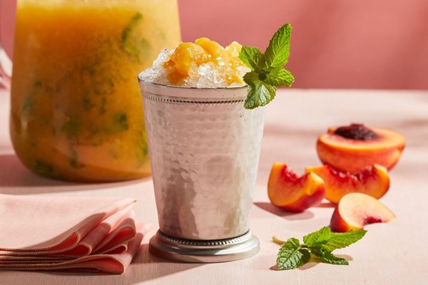 Apricot-nectarine julep