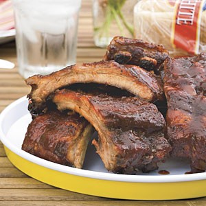 Apricot-pineapple sweet ribs