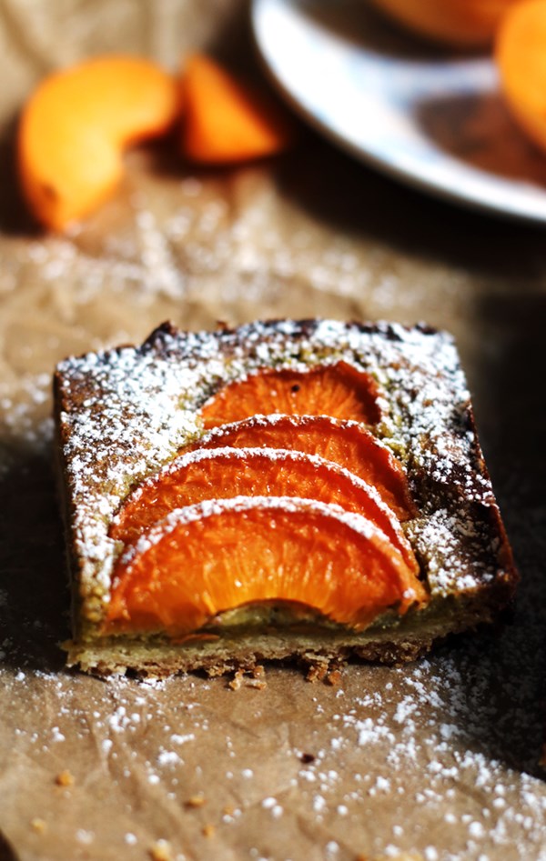 Apricot pistachio bars