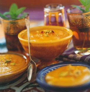Apricot pudding (Crème d'amardine)