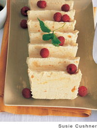 Apricot semifreddo