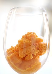 Apricot sorbet