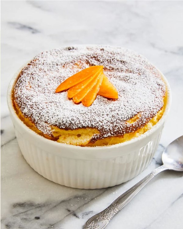 Apricot soufflé