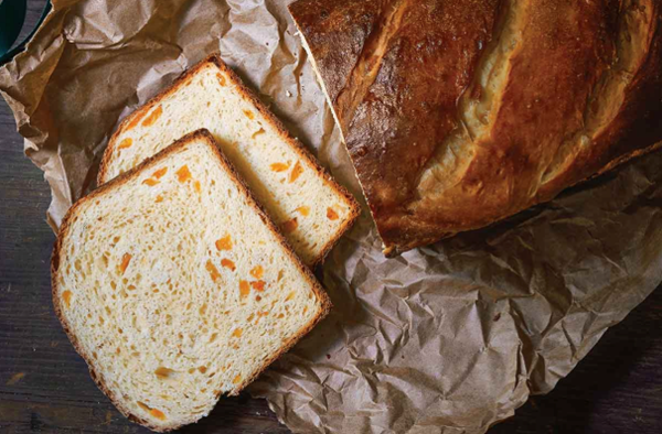 Apricot sour cream coffee bread