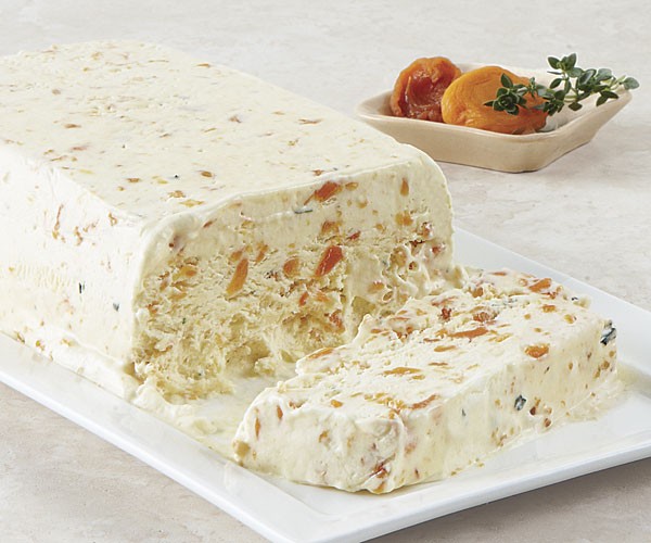Apricot-thyme semifreddo
