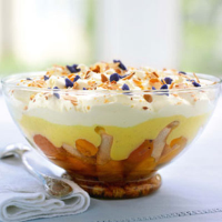 Apricot trifle