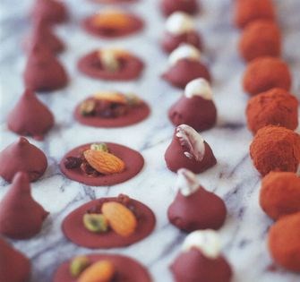 Apricot truffles