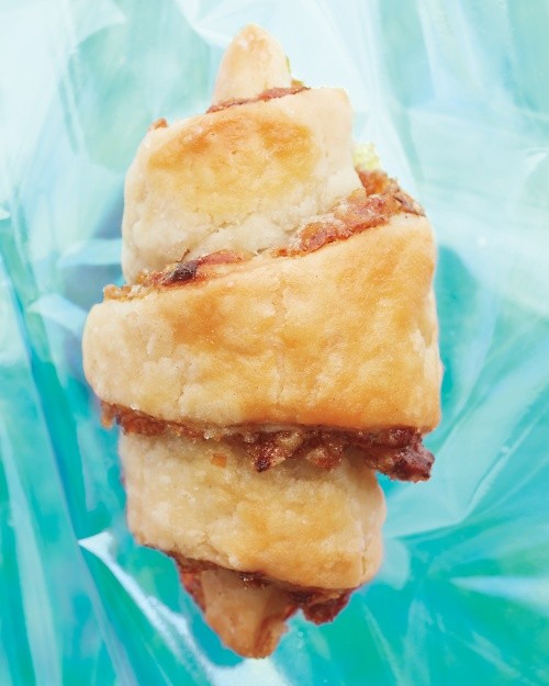 Apricot-walnut rugelach