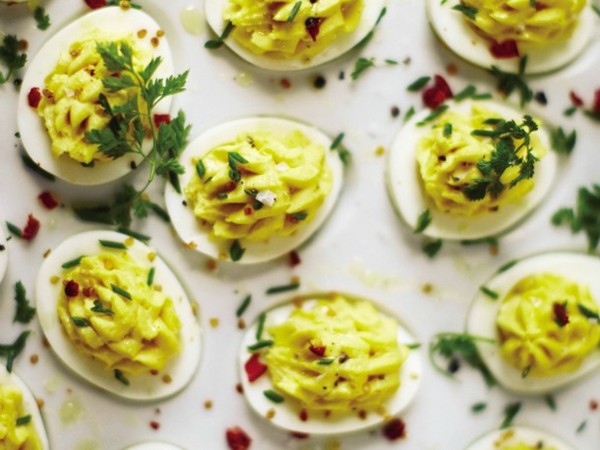 April Bloomfield's deviled eggs (Cook the Book)