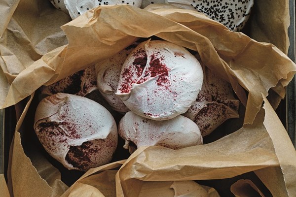 Aquafaba meringues