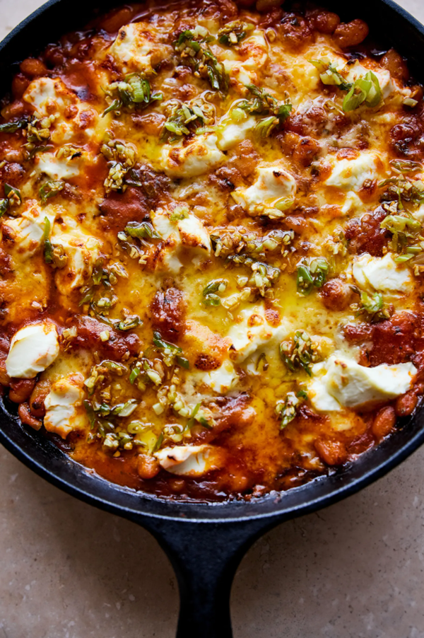 Arabic baked beans
